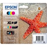 Epson - 603 Multipack - Inktcartridges - Zwart, Geel, Cyaan, Magenta - Hoge Capaciteit
