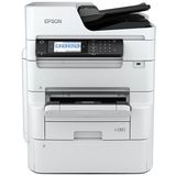 Epson WorkForce Pro RIPS WF-C879R - Multifunctionele printer - kleur - inktjet - A3 (297 x 420 mm) (origineel) - A3 (doorsnede) - maximaal 22 ppm LED - maximaal 13 ppm (printend) - 800 vellen - 33.6 Kbps - Gigabit LAN, Wi-Fi(n), USB 3.0, USB 2.0 host