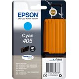 Epson - Singlepack Cyan 405 - Inktpatroon - Cyan - DURABrite Ultra