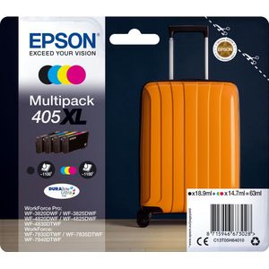 Epson 405xl Multipack Zwart-cyaan-magenta-geel (c13t05h64020)