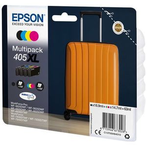 Epson 405XL inktcartridge 1 stuk(s) Origineel Hoog (XL) rendement Zwart, Cyaan, Magenta, Geel