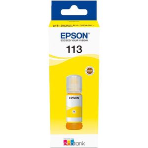 Epson EcoTank 113 - Geel Inkt - Ink refill Geel
