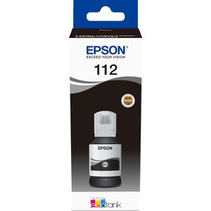 Epson - Ecotank 112 - Inktfles - Zwart - Tot 7500 pagina's