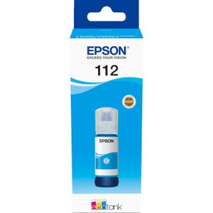 Epson 112 inkttank cyaan (origineel)