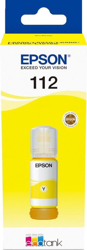Epson - Ecotank 112 - Inktfles - Zwart en Kleur - Pigmentinkt