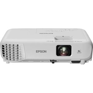 Epson EB-W06 3LCD-Projektor (WXGA 1.280x800p, 3.700 Lumen Weiß- und Farbhelligkeit, Kontrastverhältnis 16.000:1, optionales WLAN, HDMI)