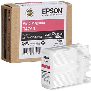 Original Ink Cartridge Epson C13T47A300 50 ml Black Magenta