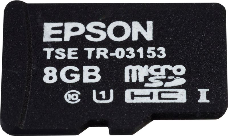 Epson 7112345 flashgeheugen 8 GB MicroSD Klasse 10