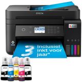 Epson - EcoTank ET-3850 - A4-Inkjetprinter - Wit - Met Navulbare Inkttanks