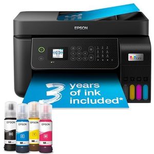 Epson EcoTank ET-4800 Inkttank-printer met wifi, voor scanprinters tot 3 jaar