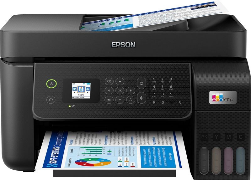 3 Jahre erweiterbare Garantie gratis nach Registrierung*/Jetzt 40€ Cashback sichern!* Epson EcoTank ET-4800 A4-Tintentank-Multifunktionsdrucker