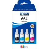 Epson - Ink Ecotank 664 - Inktcartridge - Zwart - Kleurstof