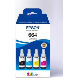 Epson - Ink Ecotank 664 - Inktcartridge - Zwart - Kleurstof