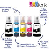 0 Epson EcoTank ET-2850 A4-Tintentank-Multifunktionsdrucker
