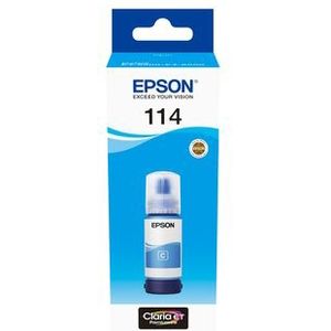 Epson - 114 Inktfles - Cyaan - 70 ml - Inkjet