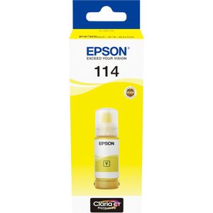 Epson EcoTank Inktfles 114 Geel