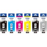 Epson 115 inktfles grijs (origineel)