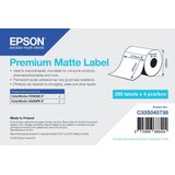 Epson - Labelrol - Normaal Papier - Premium Mat Gecoat - 200 Labels/rol