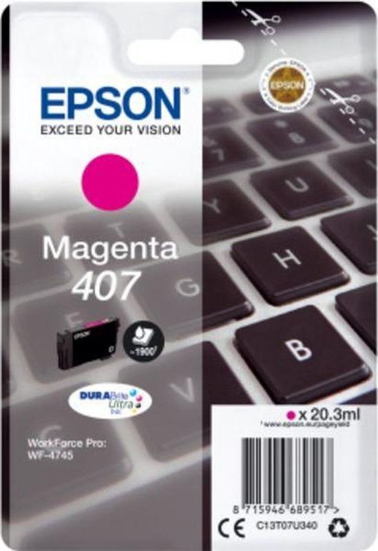 Epson WF-4745 inktcartridge 1 stuk(s) Origineel Hoog (XL) rendement Magenta