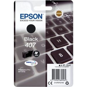 Epson 407 (C13T07U140) - Schwarz - Druckerpatrone