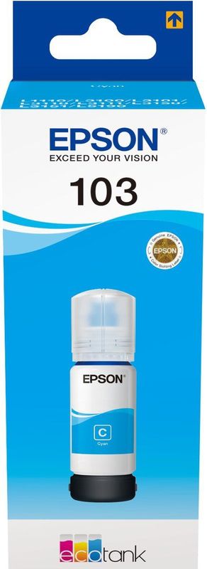 Compatible Ink Cartridge Epson 103 EcoTank Cyan ink bottle (WE) 70 ml Cyan