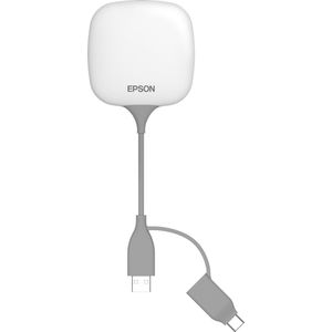 Epson ELPWP10 - Wireless Presentation System, Epson, Weiß, 10 m, EB-L735U EB-L730U EB-L720U EB-L635SU EB-L630U EB-L630SU EB-L530U EB-L520U EB-L200SX EB-L200SW..., Kabellos, WLAN