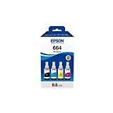 Epson C13T66464A Inktcartridge - 4 stuks - Zwart/Cyaan/Magenta/Geel