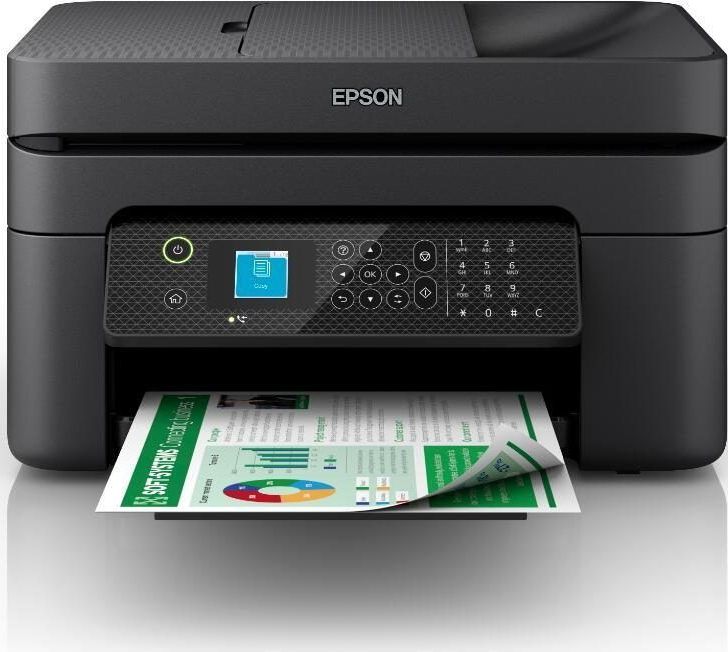 Epson - Workforce Wf-2930dwf - Multifunctionele Printer - Compact - Zwart