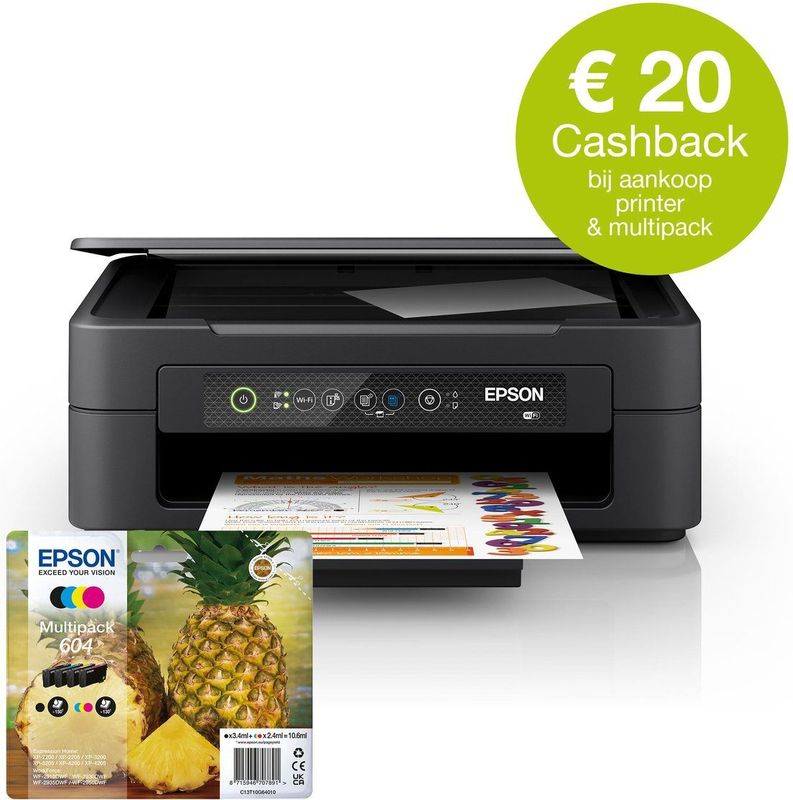 Epson - Xp-2205 - Multifunctionele Printer - Wit - EU Plug