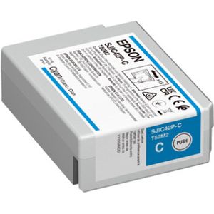 Epson SJIC42P-C inktcartridge cyaan (origineel)