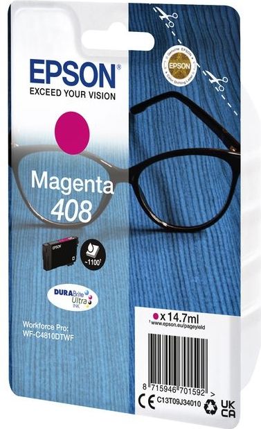 Epson - T09J340 - Inktcartridge - Rood - 8x