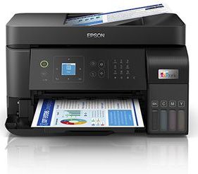 Epson - EcoTank L5590 - A4 Inkjetprinter - Zwart - 4 in 1 met Wifi