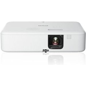 Epson CO-FH02 Full HD Beamer mit 3LCD-Technologie, 3.000 Lumen und Android TV für Heimkino und Büro