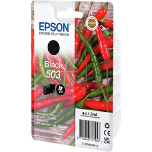 Epson 503 inktcartridge 1 stuk(s) Origineel Normaal rendement Zwart