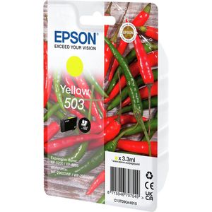 Epson 503 inktcartridge 1 stuk(s) Origineel Normaal rendement Geel