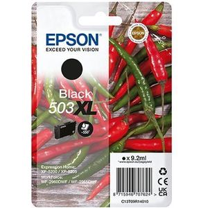 Epson 503XL inktcartridge 1 stuk(s) Origineel Hoog (XL) rendement Zwart