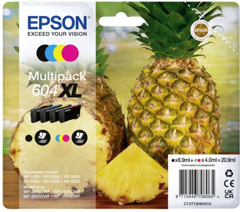 Original Ink Cartridge Epson 604XL Multicolour