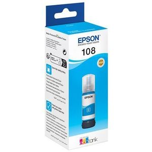 Epson 108 inkttank cyaan (origineel)