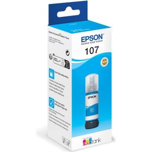 EPSON 107 EcoTank Cyan Ink Bottle