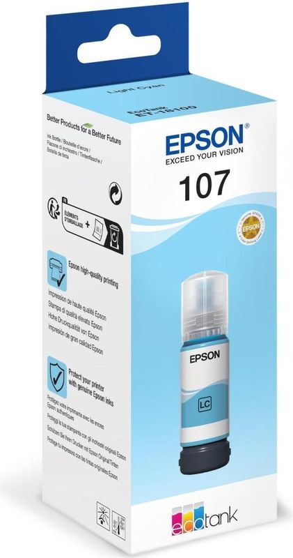 Epson Inktcartridge C13T09C54A (107) Licht-cyaan