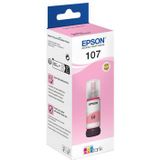Epson - Inkt/107 EcoTank - Inktflesje - 70 ml - Zachte Kleurverlopen