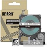 Epson LK-5TWJ Transparant, Wit