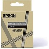 Epson LK-6TWJ Transparant, Wit