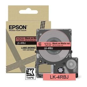 Epson LK-4RBJ Zwart, Rood
