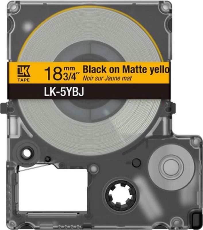 Epson C53S672075 labelprinter-tape Zwart op geel