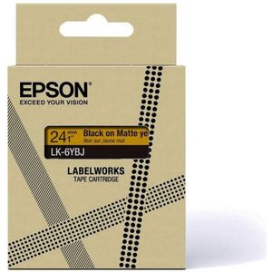 Epson C53S672076 labelprinter-tape Zwart op geel