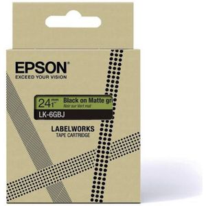 Epson - LK-5GBJ - Tape - Mat Groen - 18 mm - 8 Meter