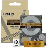 Epson LK-5SBM Zwart, Zilver