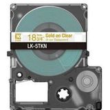 Epson LK-5TKN Goud, Transparant