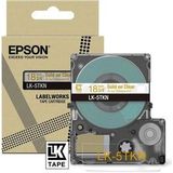 Epson LK-5TKN Goud, Transparant